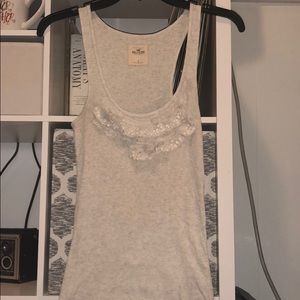 Hollister Cream Tank